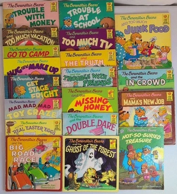 Lot Of 19 Vintage PB Berenstain Bears First Time Books By Stan & Jan Berenstain Foto 1 de 4