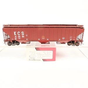 Intermountain HO Kansas City Southern 4750 Cu Ft 3-Bay Hopper Kit Built KCS-11 - Picture 1 of 5