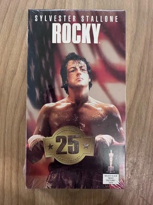 ROCKY (1976) 25th Anniversary VHS Tape SEALED 2001 Release MGM Stallone - Image 1 of 2