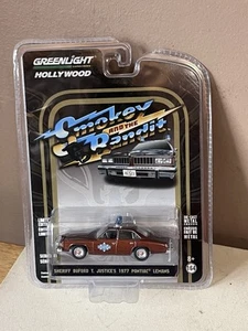 GREENLIGHT COLLECTIBLES Hollywood 1:64 Sheriff Justice’s 1977 Pontiac Lemans - Picture 1 of 6