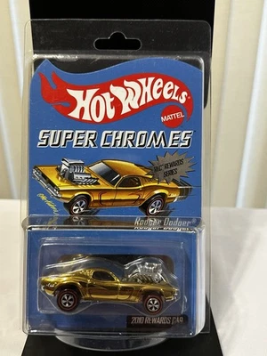 Hot Wheels Red Line Club, RLC Rewards Super Chromes Roger Dodger , 1,280/2544 - Image 1 of 3