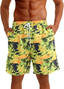 Costume Uomo Mare Pantaloncini Asciugatura Rapida – Costumi Da Bagno Estivo Casu - Foto 1 di 12