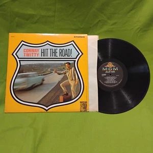 Conway Twitty Hit The Road LP RARE MGM E/SE-4217 Stereo Vinyl High Fidelity (Ex) - Imagen 1 de 17