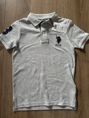 BNWT  US Polo Assn Lauren Polo Shirt Size 7-8 Years - Image 1 of 4