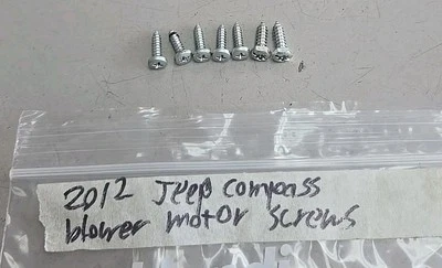 Tornillos de motor soplador Jeep Compass 2012 Foto 1 de 2