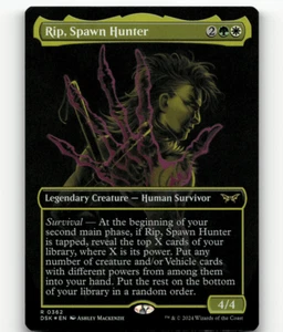 FOIL - MTG Rip, Spawn Hunter (Showcase) #362 - Duskmourn: House of Horror - Picture 1 of 1