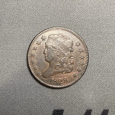 1828 Classic Head Half Cent - Image 1 of 4