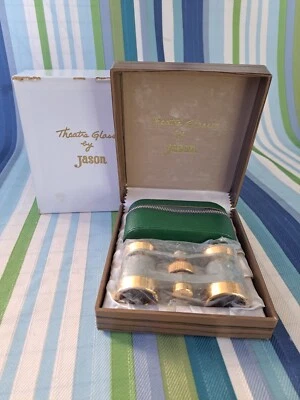 Gafas de teatro Jason vintage con caja de presentación y estuche con cremallera JAPÓN BIN01 Foto 1 de 4
