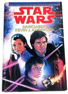 Star Wars Darksaber by Kevin J Anderson 1995 1st Edition Hardcover - Picture 1 of 11