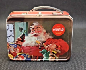 Coca Cola Delicious and Refreshing SM Tin Lunch Box Collectable - Picture 1 of 6