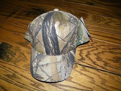 Realtree HD  Baseball Cap HAt Camo Camouflage NWT 6 panel Adjustable Strap  - Image 1 of 3
