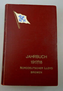Norddeutscher Lloyd Bremen Jahrbuch 1917/18 (74273)