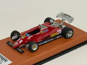 1/43 Ferrari 126 C2 from 1982 Italia GP of Mario Andretti Leather base JPN67 - Picture 1 of 7
