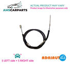 HANDBRAKE CABLE PAIR REAR 220274 ADRIAUTO 2PCS NEW OE REPLACEMENT