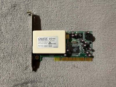 V.9x DSP Data-Fax-Modem PCI-Karte für PC – Gebraucht, voll funktionsfähig - Bild 1 von 2