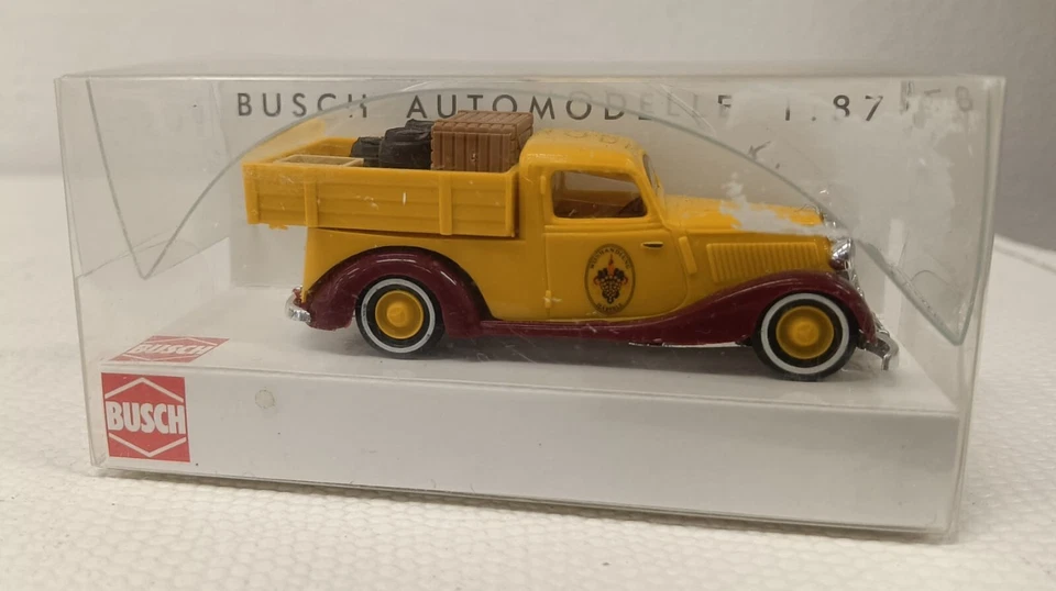 Busch Automodello MERCEDES 170V cod. 41554  scala 1:87 completo in box - Immagine 1 di 1