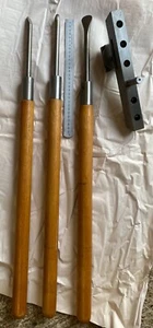 Lathe metal spinning tools and toolpost rest. - Picture 1 of 7