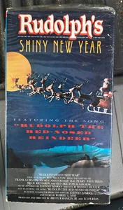 RUDOLPH'S SHINY NEW YEAR (1975) Red Skeleton, Frank Gorshin VHS - Picture 1 of 2