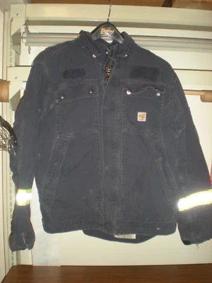 Carhartt FR 102182-410 Mens 2XL-RG Full Swing Navy Blue Quilted Jacket - Image 1 of 4