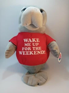 Manatee Vintage Stuffed Plush Nanco 20" - Picture 1 of 3