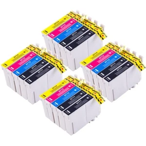 20 Tintenpatronen passend für Epson (Cheetah) T0715 Stylus CX4300 D120 SX210 SX215 - Bild 1 von 11