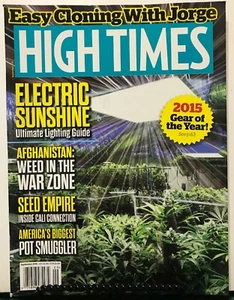 High Times Easy Cloning Electric Sunshine Seed Empire Sep 2015 FREE SHIPPING JB - Picture 1 of 1