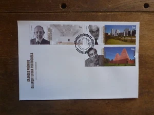 PORTUGAL 2014 ARCHITECTURE SET 3 STAMPSFDC FIRST DAY COVER - Picture 1 of 1