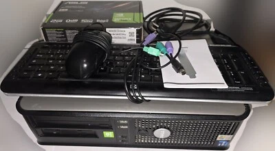 DELL Optiplex 745 DT Retrogaming Intel X3230 GT 730 8G RAM 512G SSD 6x Boot - Image 1 of 4