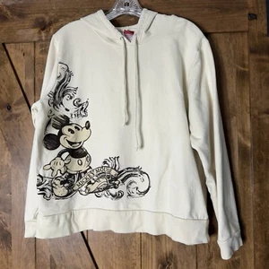 Sudadera con capucha ligera para mujer Disney Mickey Mouse talla M/L (14-18) marrón crema - Imagen 1 de 8