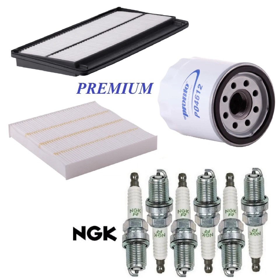 Tune Up Kit Air Cabin Oil Filters Spark Plugs For ACURA MDX V6 3.5L 2022-2024 - Image 1 of 1