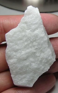 #2 Cina 100% naturale 24,00 g grezzo grezzo non tagliato esemplare di giada bianca 120,05 ct 59 mm - Foto 1 di 6