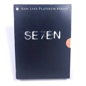 Seven Very Good DVD New Line Platinum Series 1995 Brad Pitt Morgan Freeman - Picture 1 of 9