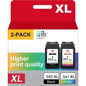 XXL DRUCKERPATRONEN für Canon PG-540 CL-541 PIXMA TS5150 MX 395 475 MG 3650 3550 - Bild 1 von 10
