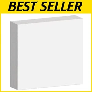 Bright White Blank Cardstock 12x12 - 110 lb Heavy Duty, 100 Sheets for Crafts - Picture 1 of 7