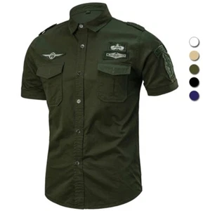 Camisa Militar Manga Corta - Imagen 1 de 1
