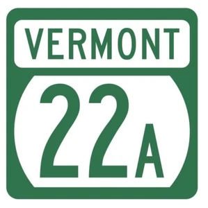 Vermont State Highway 22A Aufkleber Sticker R5279 Highway Route Schild - Bild 1 von 1