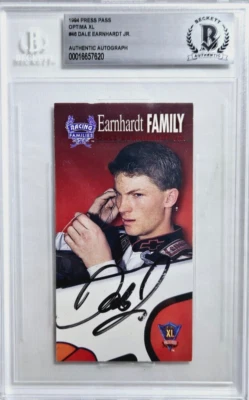 1994 Press Pass XL #46 Dale Earnhardt Jr Signed Rookie Autograph RC Auto BGS BAS - Image 1 of 2