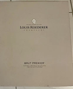 (172,60 EUR/l) Roederer Champagner 0,75l Brut Premier Collektion mit Gläser Neu - Bild 1 von 2
