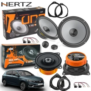 Kit 6 Casse Altoparlanti Hertz K165 DCX 100.3 Ant+Post per Fiat Tipo II dal 2015 - Foto 1 di 9