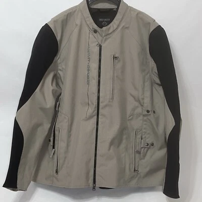 Harley Davidson Men 4XL Piledriver 2.0 Riding Jacket Full Zip Snap Tab Textile - Image 1 of 4