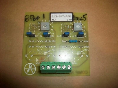 TARJETA PLACA DE CIRCUITO BURTON 513-257-000 513257000 USADA Foto 1 de 2