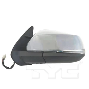Espejo retrovisor izquierdo conductor para Toyota Tacoma 16-20 eléctrico térmico con señal cromada - Imagen 1 de 6