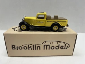 Brooklin Models 1/43rd BRK 16x 1935 Dodge Pick-Up Brasilia Press Elkhart GB17B - Picture 1 of 16
