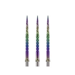 Caliburn Evo Replacement Dart Points. Spiro No Lip. 36mm Rainbow - Picture 1 of 1
