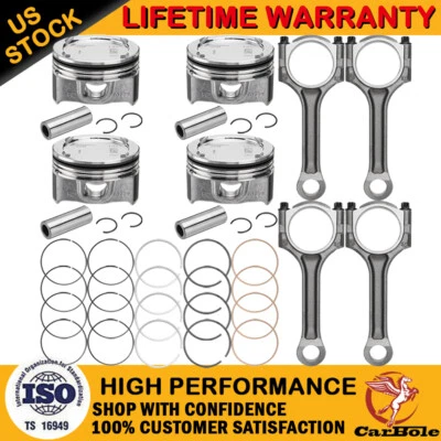 Kit de anillo de pistón y bielas para Chevrolet Cruze Sonic 2011-2020 1,4 L Turbo Foto 1 de 4