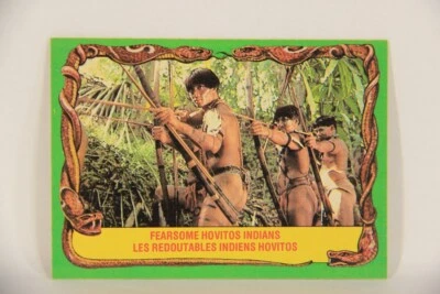 Raiders Of The Lost Ark 1981 Card #13 Fearsome Hovitos Indians FR-ENG L017939 - Image 1 of 2