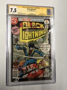 Black Lightning (1977) #1 (CGC 7.5 SS) Signed Tony Isabella - Picture 1 of 3