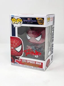 Autografo Josh Keaton Marvel Spider-Man #1158 firmato Funko Pop certificato JSA - Foto 1 di 7