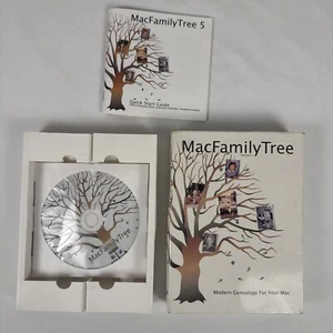MacFamily Tree Version 5 Modern Genealogy For Your Mac NEU -OPEN BOX NEVER USED! - Bild 1 von 2