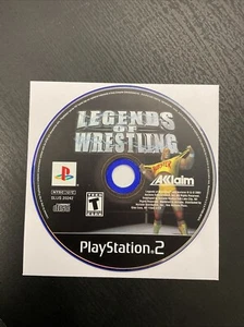 Sony - PS2 Legends Of Wrestling Year 2001 With Booklet Info Below  DISC ONLY - Picture 1 of 2